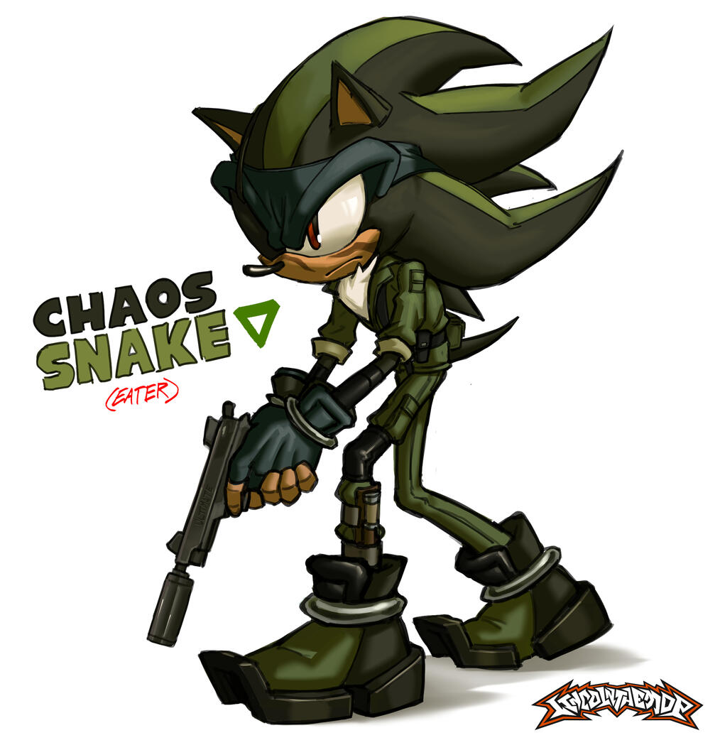 Shadow x Snake Eater Fan Art